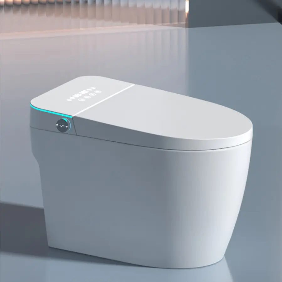 Унитаз напольный Ceruttispa КЬЯРА (CHIARA) Smart CT11167 с дистанционным управлением (680x400x470) — фото 1