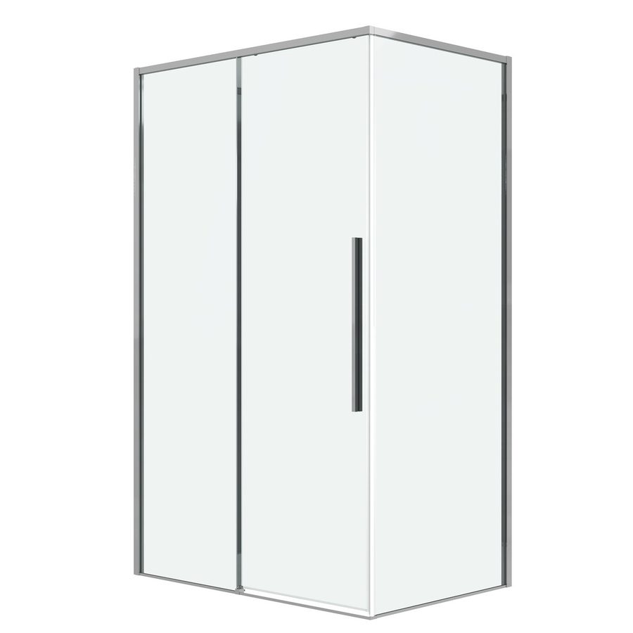 Душевое ограждение Grossman Galaxy 100.K33.01.110.10.00-200.K33.01.100.10.00 (110х100х195) раздвижная,хром,стекло прозрачное,2 места — фото 1