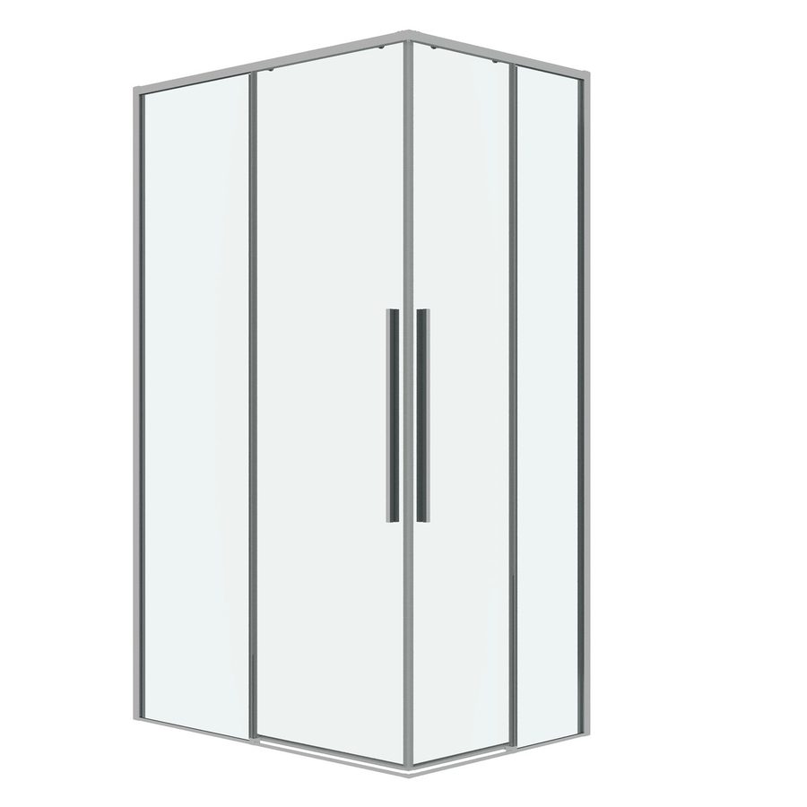 1/2 душевого ограждения Grossman Galaxy 1/2.K33.01.10.10.00 (100х195) хром,стекло прозрачное, 1 место