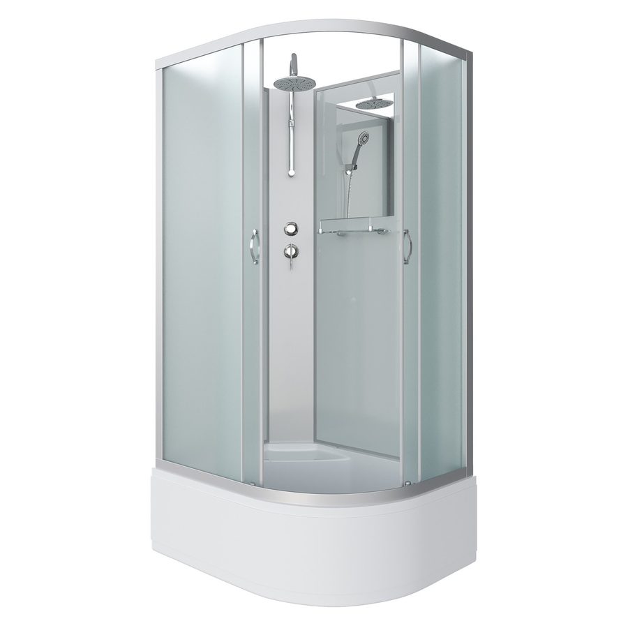 Душевая кабина Niagara Classic NG-2310-14LBKT (120х80х210) высокий поддон(40см),стекло матовое,4 места — фото 1