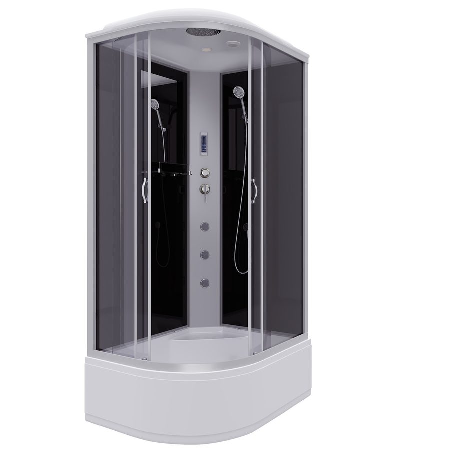 Душевая кабина Niagara Classic NG-2510-14RF (120х80х215) высокий поддон(40см),стекло тонированное,4 места — фото 1