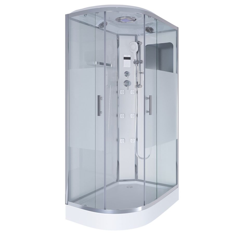 Душевая кабина Niagara Ultra NG-303-01R (120х80х220) низкий поддон(16см),стекло матовое,4 места — фото 1