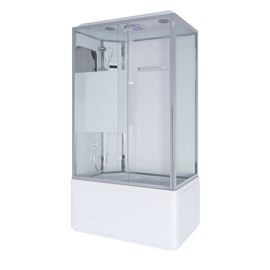 Душевая кабина Niagara Ultra NG-307-01L (120х80х220) высокий поддон(50см),стекло матовое,4 места — фото 1