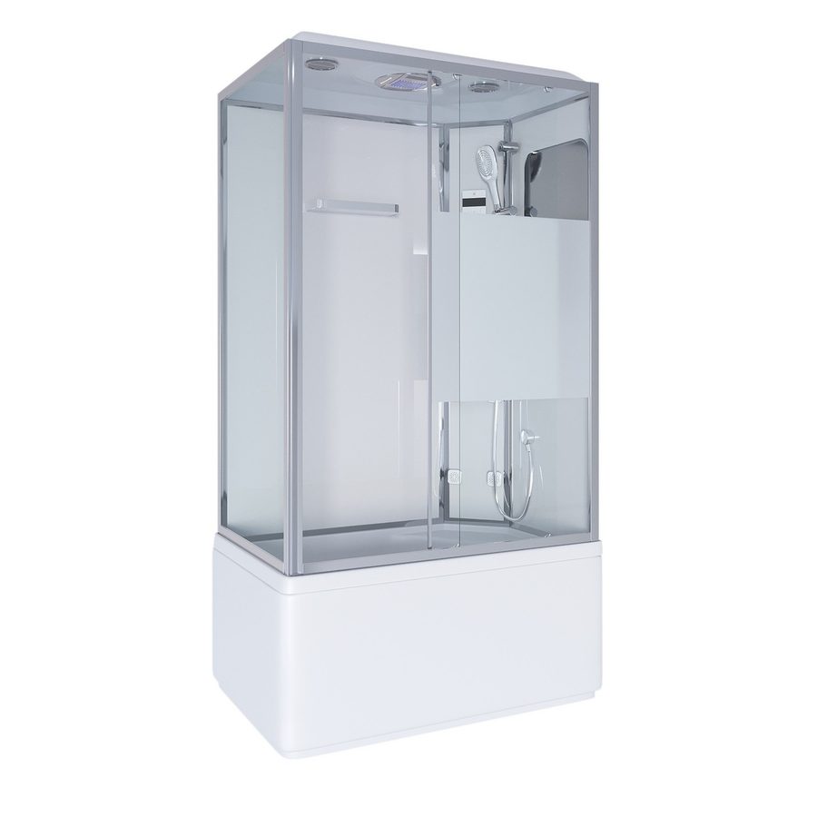Душевая кабина Niagara Ultra NG-307-01R (120х80х220) высокий поддон(50см),стекло матовое,4 места — фото 1