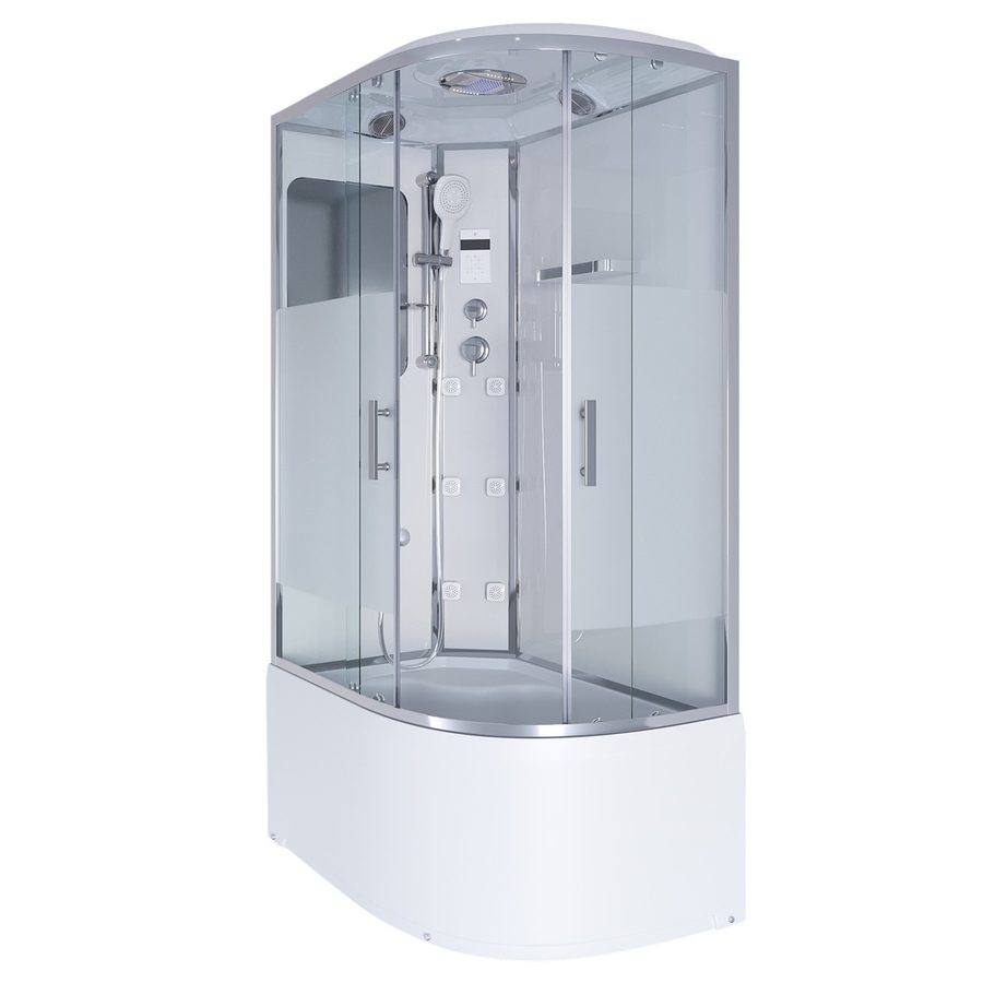 Душевая кабина Niagara Ultra NG-310-01L (120х80х220) высокий поддон(48см),стекло матовое,4 места — фото 1