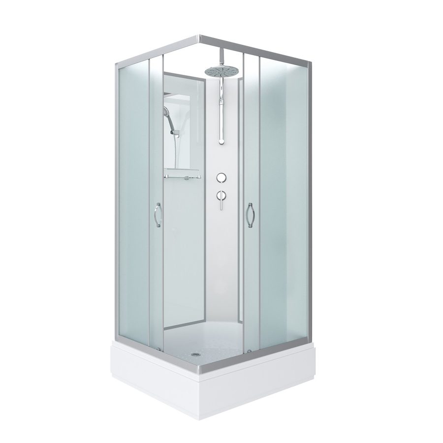 Душевая кабина Niagara Classic NG-33974-14QBKT (90х70х210) средний поддон(26см),стекло матовое,4 места — фото 1