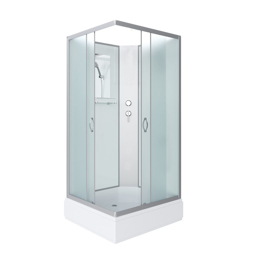 Душевая кабина Niagara Classic NG-33974-14QBK (90х70х200) средний поддон(26см),стекло матовое,4 места — фото 1