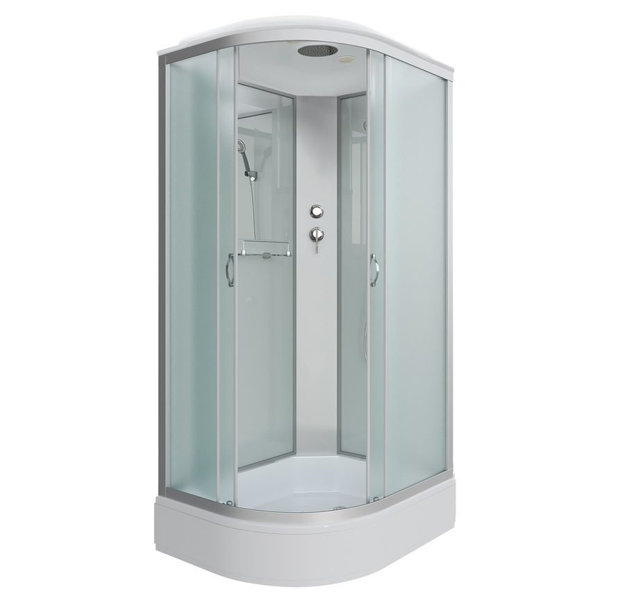 Душевая кабина Niagara Classic NG-33974-14R (90х70х215) средний поддон(26см),стекло матовое,4 места — фото 1