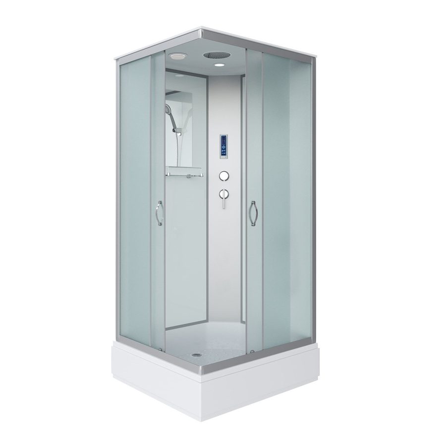 Душевая кабина Niagara Classic NG-43185-14QP (110х80х215) низкий поддон(13см),стекло матовое,3 места — фото 1
