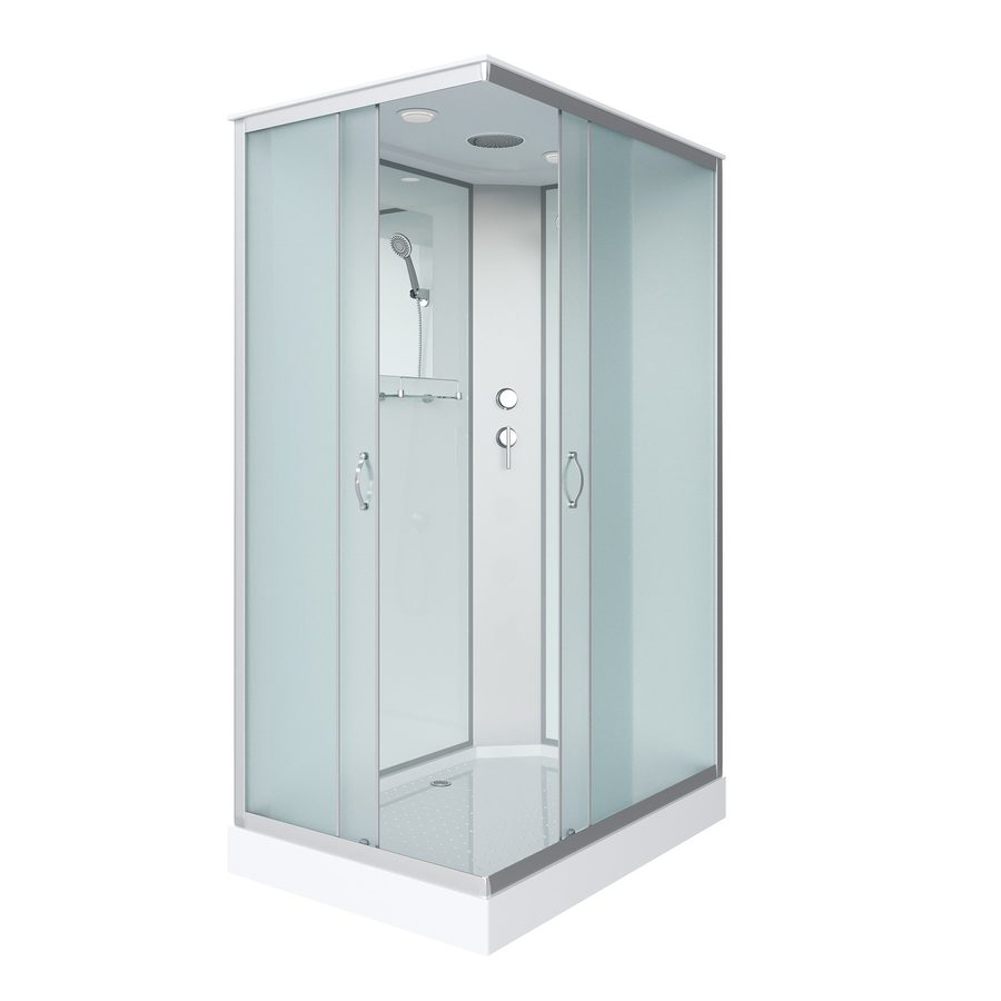 Душевая кабина Niagara Classic NG-43285-14Q (120х80х215) низкий поддон(13см),стекло матовое,3 места — фото 1