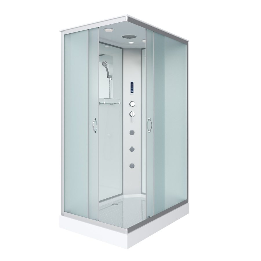 Душевая кабина Niagara Classic NG-43295-14QF (120х90х215) низкий поддон(13см),стекло матовое,3 места — фото 1