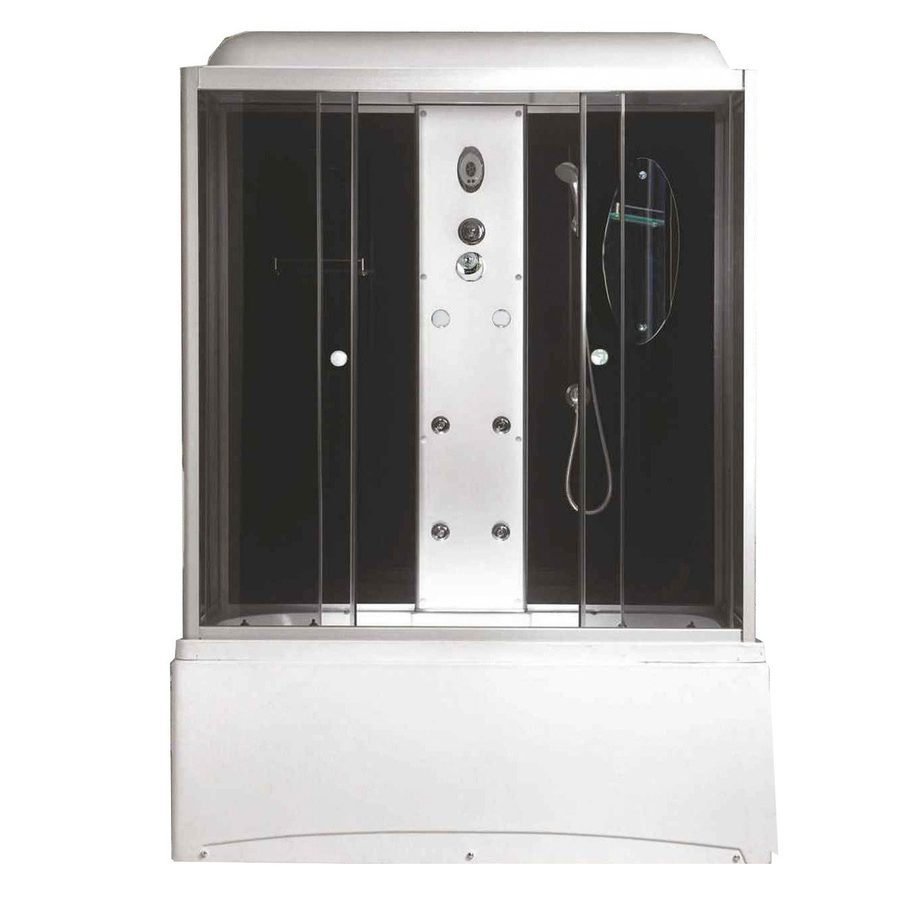 Душевая кабина Niagara Ultra NG-5150-01 (150х70х220) высокий поддон(56см),стекло тонированное,4 места — фото 1