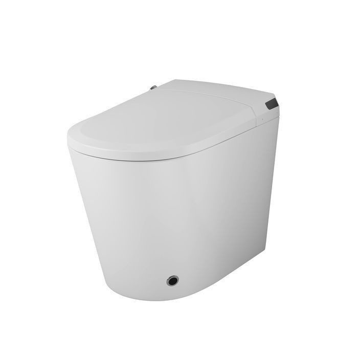 Унитаз приставной Grossman Smart GR-PR-5702 (580х380х460) белый, выпуск в стену, 1 место — фото 1